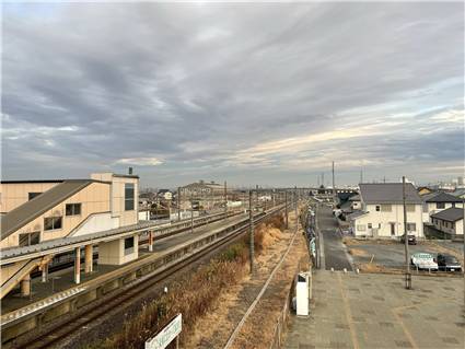 神保原駅自由通路からの風景3