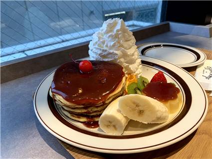 なつかしのパンケーキ・ア・ラ・モード