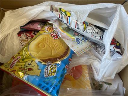 駄菓子の詰め合わせ